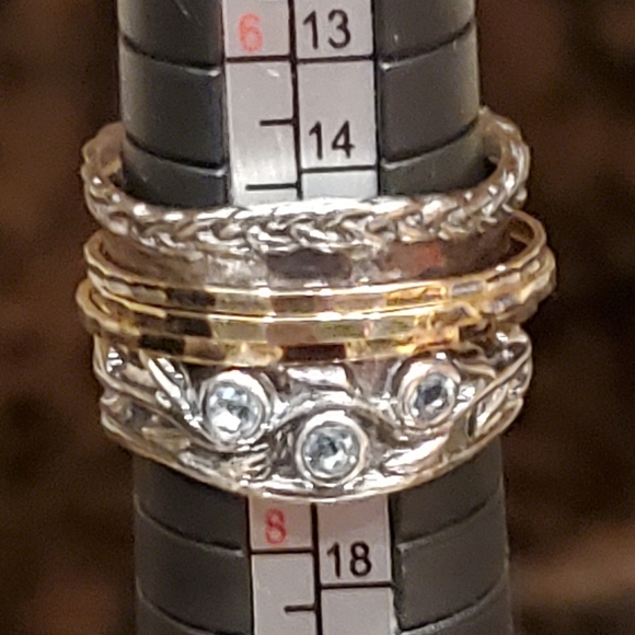Sterling Silver Spinner Ring - Picture 4 of 5